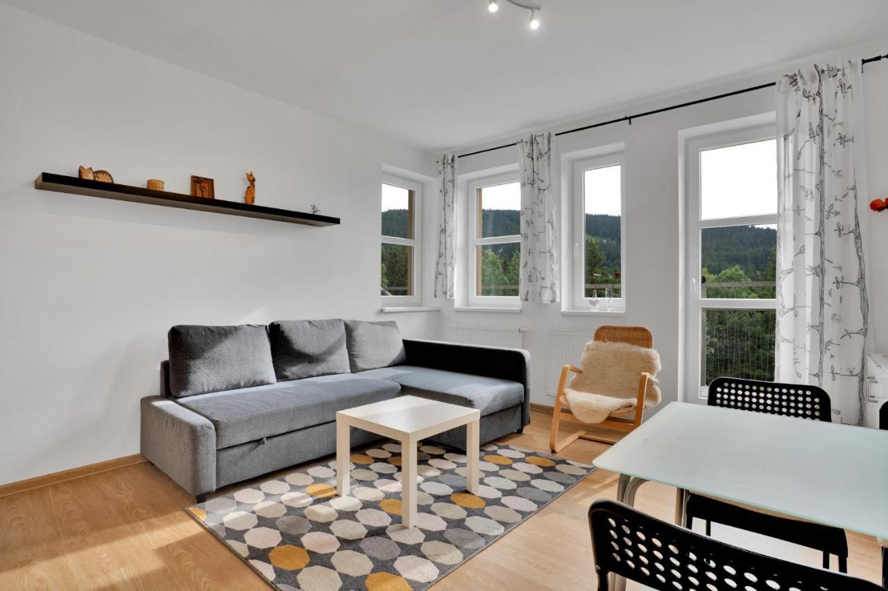 Horsky Apartman Klinovec 4 Loucna pod Klinovcem Luaran gambar